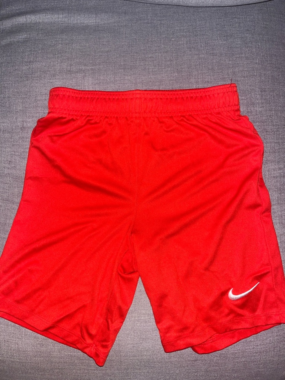 Boys Nike Dri-Fit Red shorts size M